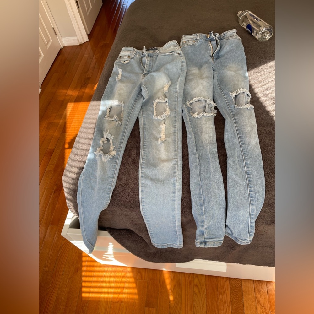 FashionNova Light High Waisted Jeans Bundle!